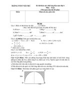 de thi vao lop 6-2010-2011