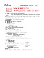 giao an anh 8 1 cot 2008-2009