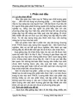 Phương pháp giải bài tập Nhiệt học 8