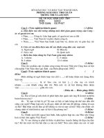 Đề thi gdcd lớp 9