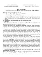 Bài thu hoạch 4 năm thực hiện......đạo đức HCM