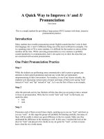 A Quick Way to Improve