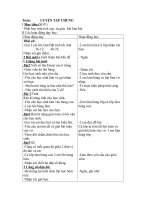 Toán: LUYỆN TẬP CHUNG (tiếp - sáng)