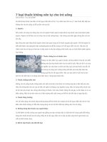 7 LOAI THUOC KHOG NEN TU CHO TRE UONG