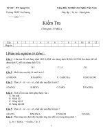 kiem tra 1 tiet lop 11CB