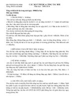 Các mặt thi đua công tác Đội 2009 - 2010