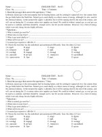 TEST 15''''-N0 3- Gr9