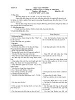 GIÁO ÁN LỚP 3 TUAN 8 HAI BUỔI