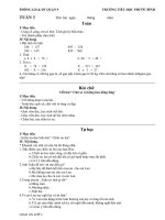 GIAO AN CHIEU TUAN 3- 6