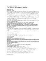 chuyển tiền thành ngày sử dụng