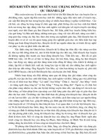 HỘI KH VỤ BẢN SAU 8 NĂM HOẠT ĐỘNG