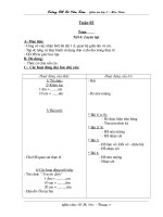 TOÁN LỚP 2 - TUẦN 2