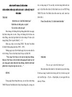 THUYET MINH LE DIEU HANH KHAI GIANG