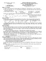 de thi THPT chuyen Le Hong Phong Nam Dinh