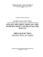 TÀI LIỆU TẬP HUẤN CHUẨN KTKN