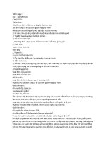 Giáo Án Sinh cực Hay