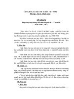 BAI VIET MOT DOI MOI