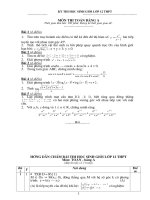 Đề thi HSG lớp 12 có đáp án đề 35