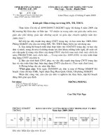 Công văn nộp kế hoạch CNTT