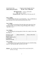 đề thi lọc lớp chọn sử 12