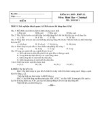 DE KT 1 TIET CHUONG I (HH12)