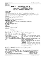 Giáo án sinh 9 kỳ I chi tiết