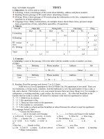 Test1-English 7 (08-09)