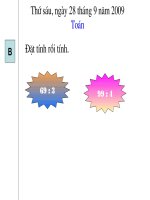 chia số có ba chữ số cho số co 1 chữ số