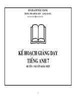 ke hoach chuyen mon anh 7 Bac Giang