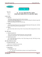 Hình học 9 - Chương II (Chuẩn)