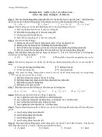 de thi HK I lop 10 NC