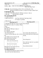 GA ÂN lớp 1 -Tuần 3