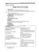 Giáo án toán 6 (mới) 09 -10