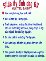 các dân tộc ở Tây Nguyên
