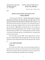 Kế hoạch công đoàn 2009 - 2010