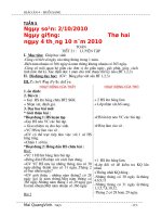 Tuàn 5 buổi sáng