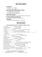 DE CUONG KHOI 7 MON ANH