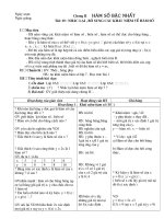 Đại số: Chương II