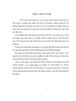 Tìm hiểu thực trạng quá trình bảo quản thủy sản lạnh tại công ty, trên địa bàn thành phố đà nẵng 