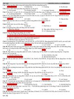 Kiểm tra định kì hoá 12 chương I+II