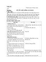 Giáo án lớp 4 - Tuân 24 (CKT2010)