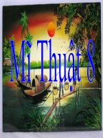 CÁC HÌNH ẢNH THAM KHẢO MĨ THUẬT 8 HỌC KÌ I