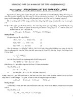 9 phương pháp giải nhanh bài tậpthcs