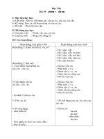 Giao an -lop 1- Tuan 10