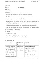 Giáo án Đại số 10 - Tiết 4