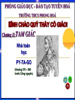tổng ba góc của tam giác