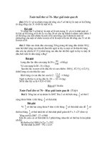 Mỗi ngày một bài Toán