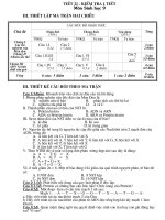 kiem tra 1 tiet SH9 co ma tran