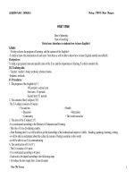 Giáo án tiếng Anh 6 - KI