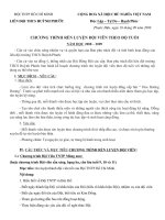 Chuong trinh ren luyen doi vien